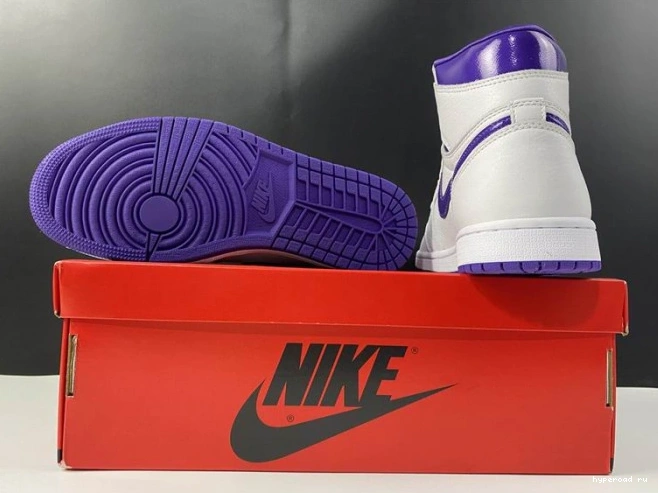 AIR PURPLE COURT 1 CD0461-151 JORDAN RETRO HIGH 0705